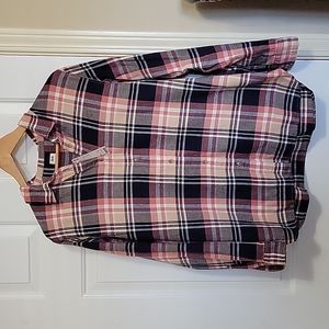 Plaid Shirt, Cozy, L Uniqlo